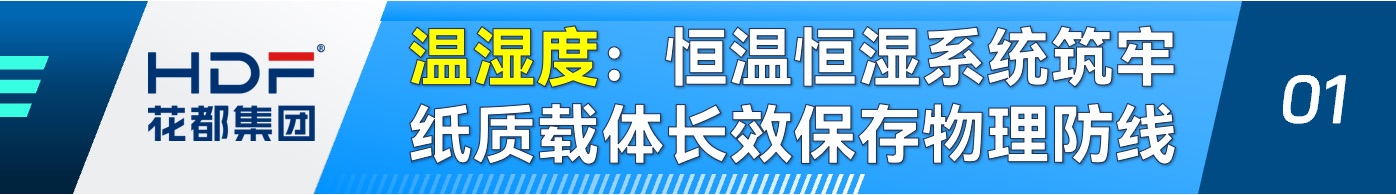 温湿度:恒温恒湿系统筑牢纸质载体长效保存物理防线